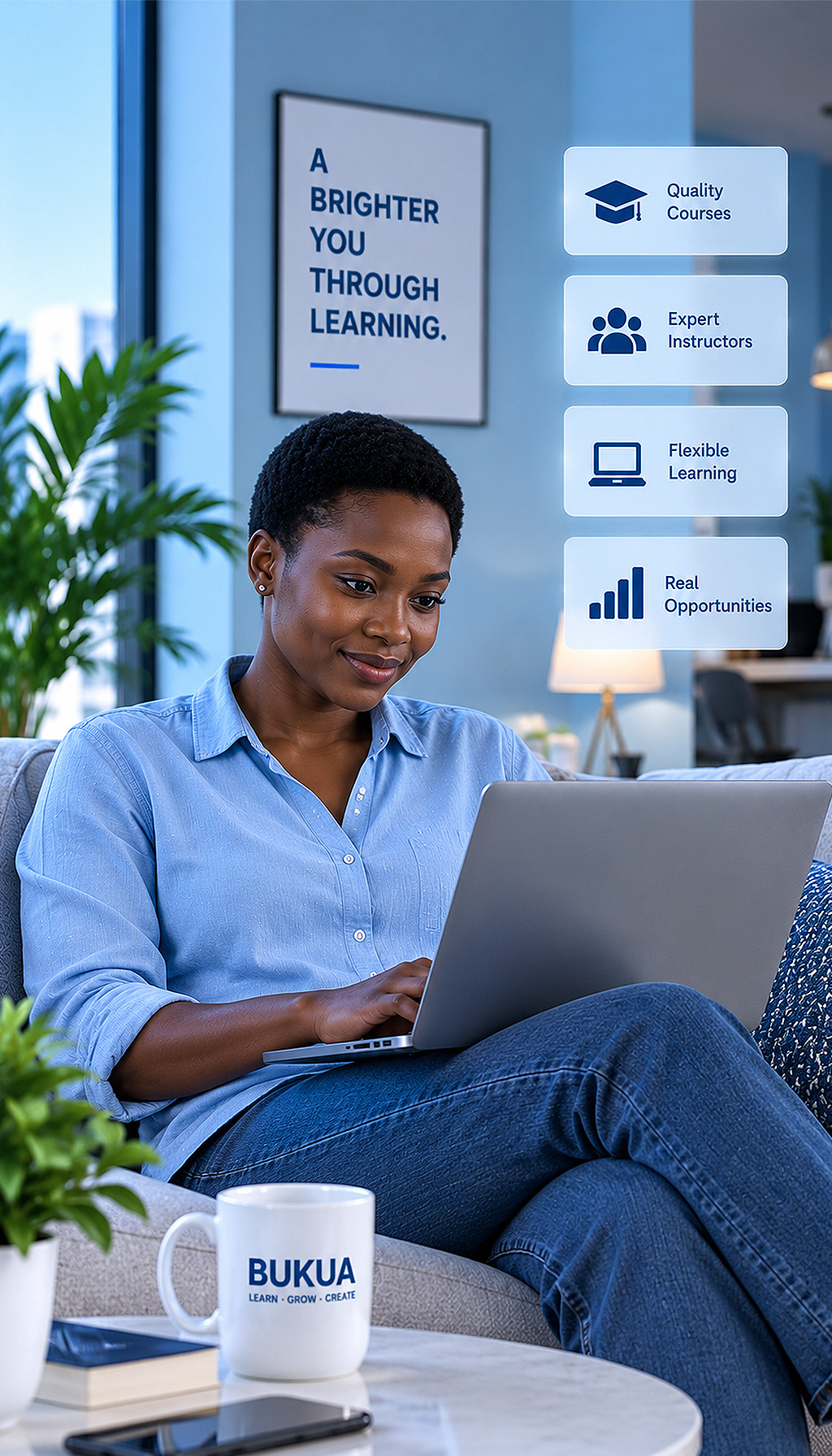 BUKUA flexible online learning experience